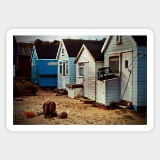 Beach Huts Hengistbury Head Dorset England Sticker